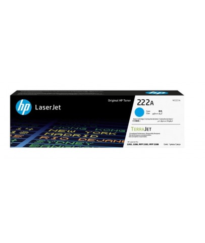 Hp 222A Cyan Mavi 1.200 Sayfa Toner W2221A