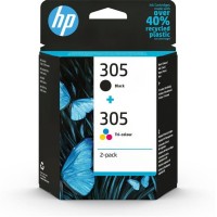 HP 305 Black-Color Siyah-Renkli Multi Paket 6ZD17AE