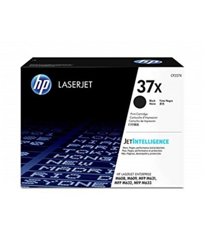 HP 37X Black Siyah Yüksek Kapasite 25.000 Sayfa Toner CF237X