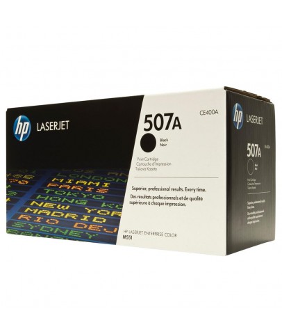 HP 507A Black Siyah 5.500 Sayfa Toner CE400A