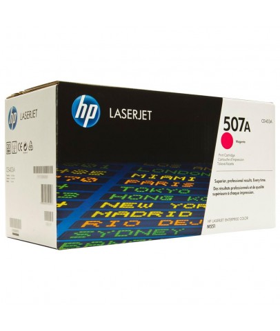 HP 507A Magenta Kırmızı 6.000 Sayfa Toner CE403A