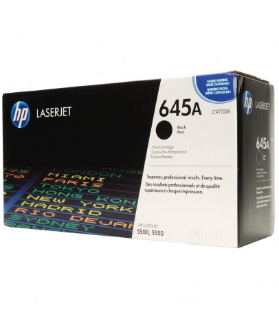 HP 645A Black Siyah 13.000 Sayfa Toner C9730A