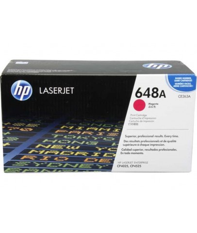 HP 648A Magenta Kırmızı 11.000 Sayfa Toner CE263A