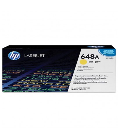 HP 648A Yellow Sarı 11.000 Sayfa Toner CE262A