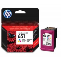 HP 651 Color Renkli Kartuş C2P11AE