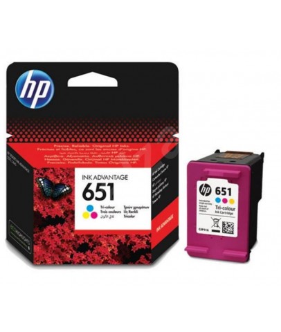 HP 651 Color Renkli Kartuş C2P11AE