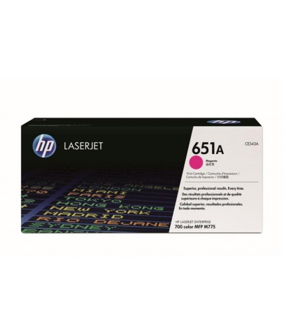 HP 651A Magenta Kırmızı 16.000 Sayfa Toner CE343A