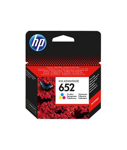 HP 652 Color Renkli Kartuş F6V24AE