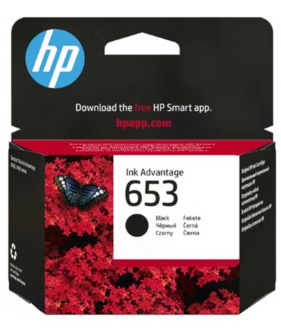 HP 653 Black Siyah Kartuş 3YM75AE