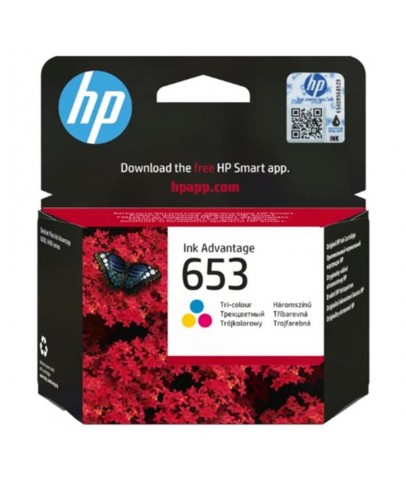 HP 653 Color Renkli Kartuş 3YM74AE