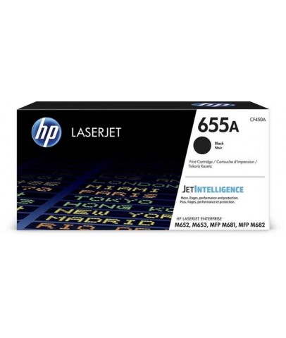 HP 655A Black Siyah 12.500 Sayfa Toner CF450A