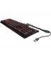 HP 6YW76AA Omen Encoder LED Kablolu Mekanik Oyuncu Klavyesi  RGB (Cherry MX Red)