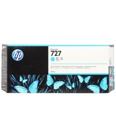 HP 727 Cyan Mavi 300ML Plotter Kartuşu F9J76A