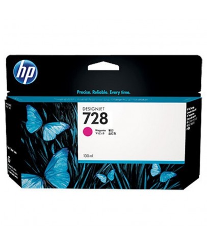 HP 728 Magenta Kırmızı 130ML Plotter Kartuşu F9J66A