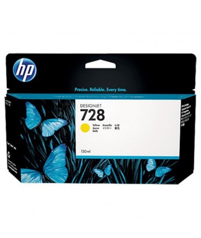 HP 728 Yellow Sarı 130ML Plotter Kartuşu F9J65A