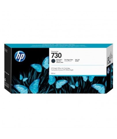 HP 730 Matte Black Mat Siyah 300 Ml Plotter Kartuşu P2V71A