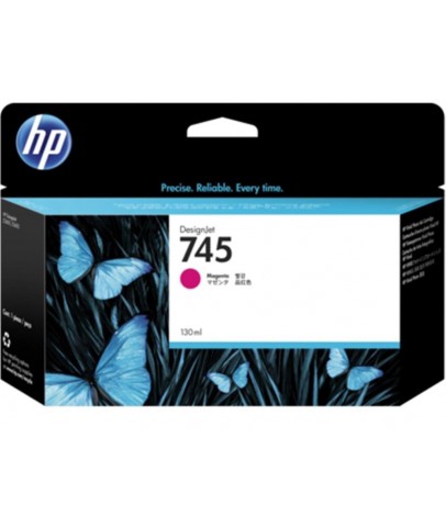 HP 745 Magenta Kırmızı 130ML Plotter Kartuşu F9J95A