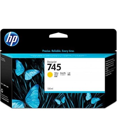 HP 745 Yellow Sarı 130ML Plotter Kartulu F9J96A