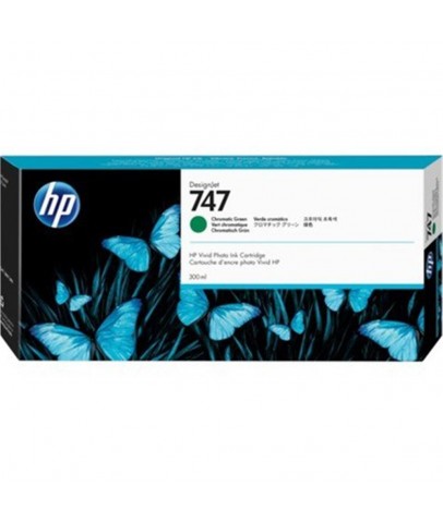 HP 747 Chrmtc Green Kromatik Yeşil 300 Ml Plotter Kartuşu P2V84A