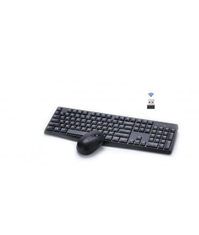 Hp 7YA13PA CS10 USB Kablosuz Klavye + Mouse Set Siyah Türkçe Q 2.4GHz Sessiz Tuş Takımı