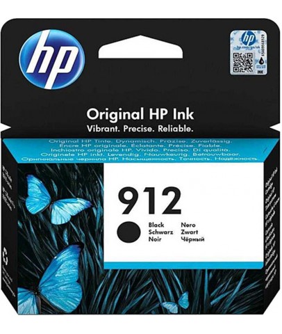 HP 912 Black Siyah Kartuş 3YL80A