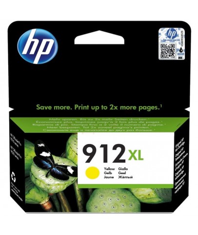 HP 912XL Yüksek Kapasite Yellow Sarı Kartuş 3YL83A