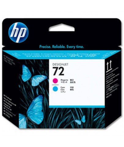 HP  C9383A 72 Magenta-Cyan Kırmızı-Mavi Baskı Kafası C9383A