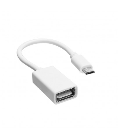 Hytech HY-X110 Beyaz USB F to MicroUSB M OTG Çevirici