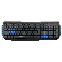 Hytech HYK-46 GAMY Siyah USB Mavi Tuşlu Q Gaming Oyuncu Klavyesi