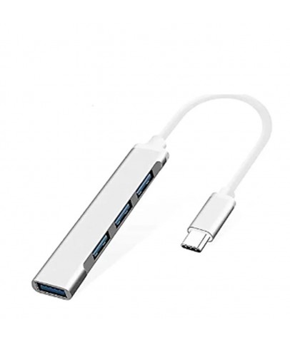 Inca IUSB-04T  Type-C Grişli 4Port Usb Hub