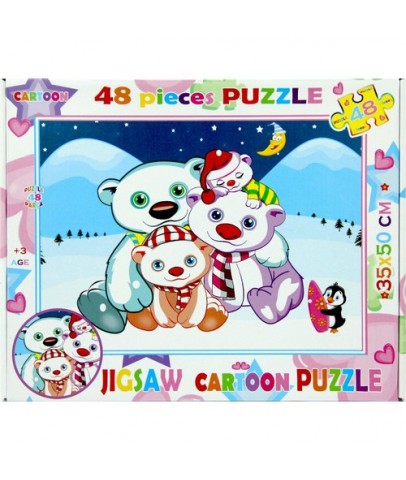 Jigsav Cartoon Puzzle 48 Parça