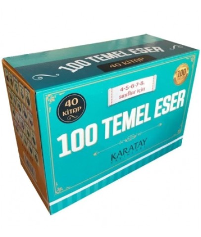 Karatay 100 Temel Eser 40 Kitap 4-5-6. Sınıf -40-