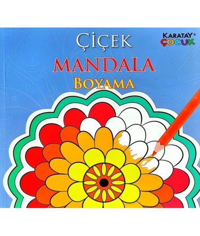 Karatay Mandala Çiçek Boyama