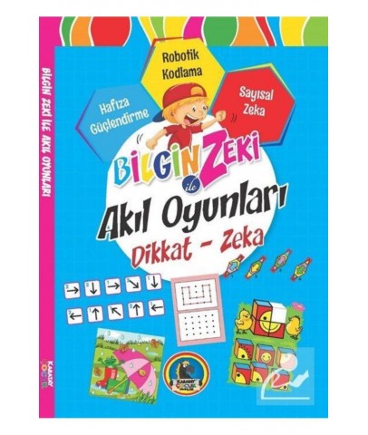 Karatay Yayınları Bilgin Zeki Akıl Oyunları 4 Lü Set Kitabı