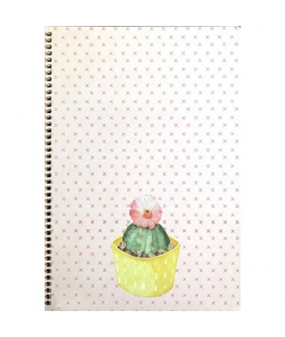 Keskin Color Spriralli S Kap Saguaro Defter 20x28 100 YP Kareli