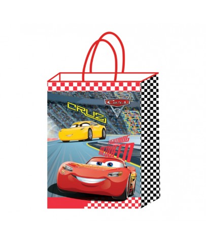 Kika Lisanslı Kağıt Poşet 18X24 12 Li Cars 3907