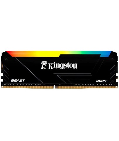 Kingston 16GB Beast RGB Black 3200mhz CL16 DDR4 PC Ram (KF432C16BB2A-16TR)