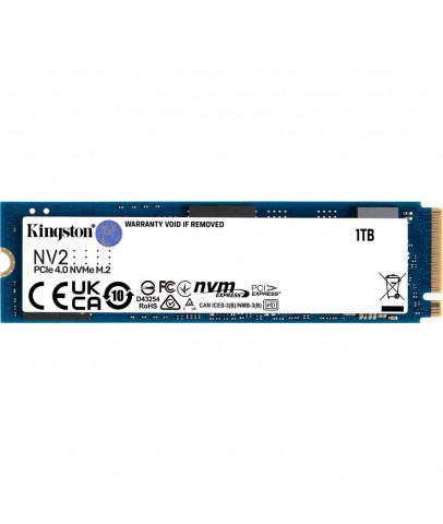 Kingston 1TB Nv2 3500Mb-2100Mbs Nvme Pcie M2 Ssd Snv2S-1000G Disk