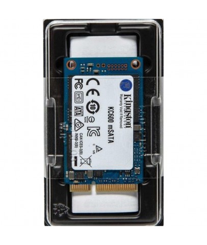 Kingston 256GB KC600 550-500MB-S Msata SSD SKC600MS-256G Harddisk