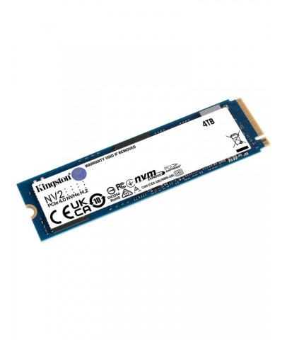 Kingston 4TB Nv2 M.2 2280 Nvme SSD (3500-2800MB-S) SNV2S-4000G Ssd Disk