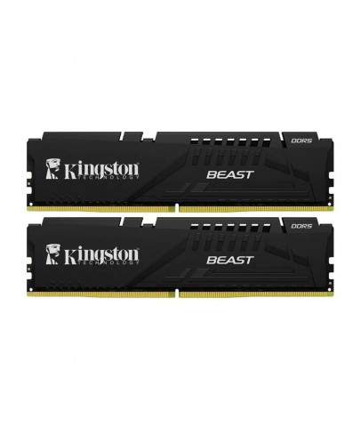 Kingston Beast KF552C36BBEK2-16TR 16GB (2x8) DDR5 5200Mhz CL36 Siyah Gaming RAM (Bellek)