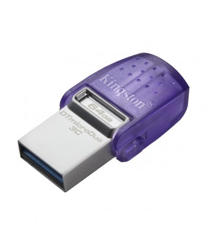 Kingston DTDUO3CG3-64GB DataTraveler microDuo 3C 200MB-s dual USB-A + USB-C Flash Bellek