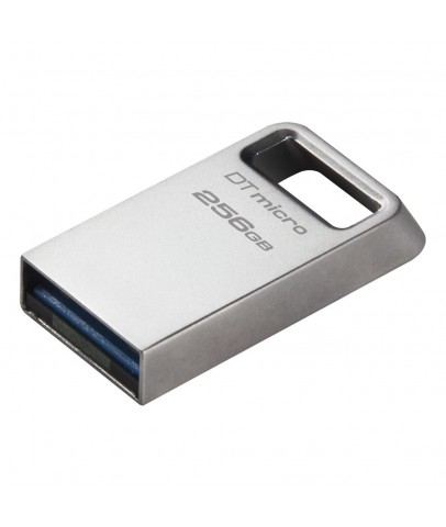 Kingston DTMC3G2-256GB DataTraveler Micro 200MB-s Metal USB 3.2 Gen 1 Flash Bellek