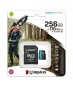 Kingston SDCG3-256GB 256GB microSDXC Canvas Go Plus 170R A2 U3 V30 Card + ADP Hafıza Kartı