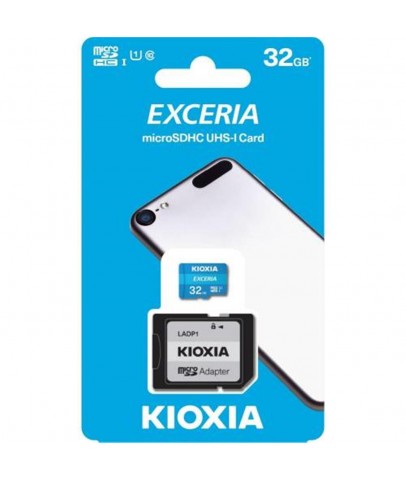 Kioxia 32GB Exceria microSDHC UHS-1 C10 100MB-sn Hafıza Kartı