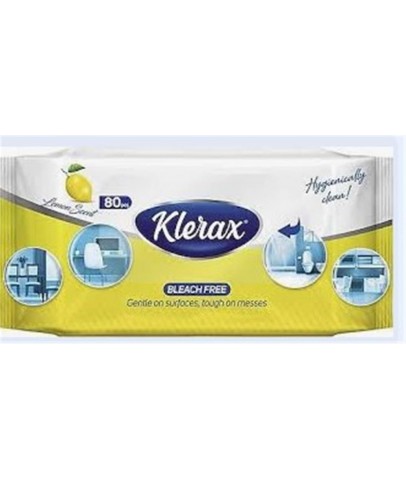 Klerax-Sarı Paket Yüzey Temizleme Mendili