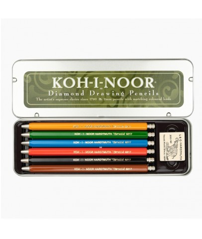 Koh-I Noor Set Of Mechanical Pencils 5217 6