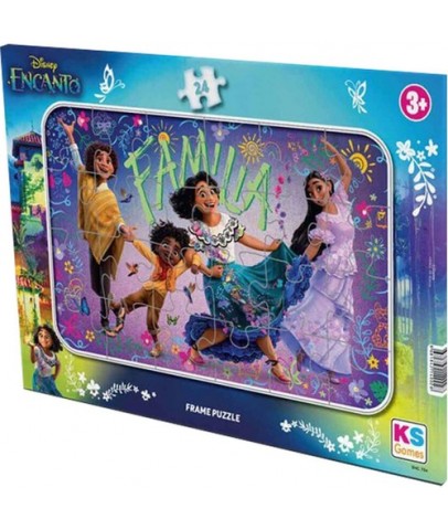 Ks Games Frame Puzzle Encanto 24 ENC 704