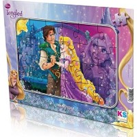 Ks Games Frame Puzzle Tangled 24 Parça Tg704