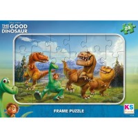 Ks Games Frame Puzzle The Goor Dınosaur  24 Gd704